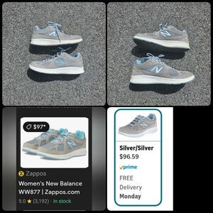 New Balance 877 V1 Walking Shoe WW877SB - Women sz 11